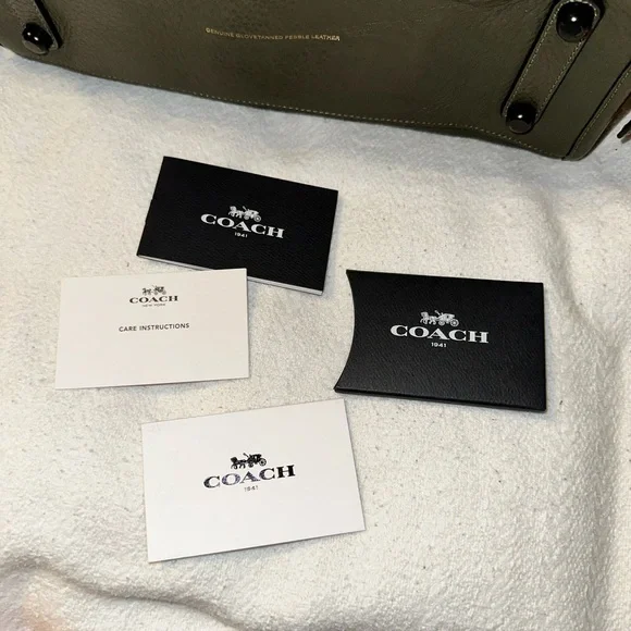 Coach Olive Green Rogue 25 bag - Picture 8 of 11